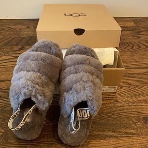 New in box Gray Ugg slippers